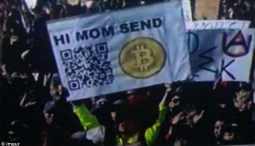 Hi mom send Bitcoins