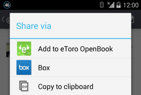 New Etoro Openbook For Android Sharing And Deep Linked Notifications Etoro