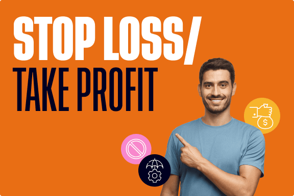 Configuración de órdenes stop loss y take profit