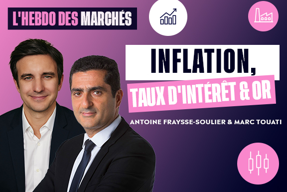 Hebdo des marchés : Inflation, Taux d’intérêt & Or