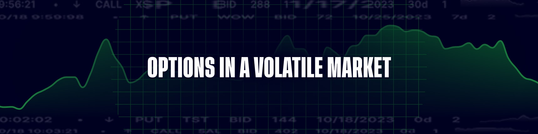 How to prepare for a volatile market