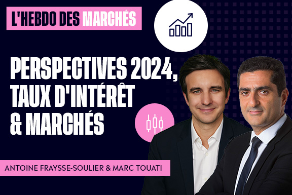 Hebdo des marchés : Perspectives 2024, Taux d’intérêt & Marchés boursiers